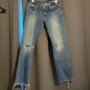 Lucky cropped jeans